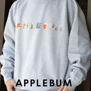 中華のおせち贈り物 Applebum Logo トレーナー Sweat Crew スウェット