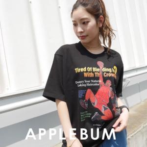 新品 アップルバム APPLEBUM JUST FOR WORM Tee Tシャツ BLACK ブラック 黒 850004449041 半袖Tシャツ｜essense