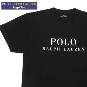 新品 ポロ ラルフローレン POLO RALPH LAUREN Logo Tee ロゴ Tシャツ BLACK ブラック 黒 200008980051 半袖Tシャツ｜essense