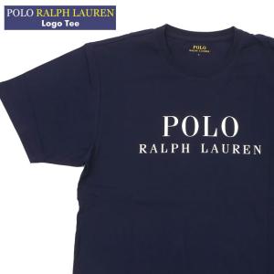 新品 ポロ ラルフローレン POLO RALPH LAUREN Logo Tee ロゴ Tシャツ NAVY ネイビー 紺 200008980057 半袖Tシャツ｜essense