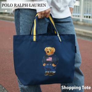 新品 ポロ ラルフローレン POLO RALPH LAUREN Shopping Tote トートバッグ NAVY ネイビー 277002983017 グッズ