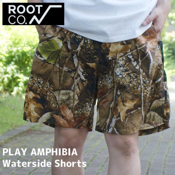 新品 ルートコー ROOT CO. PLAY AMPHIBIA Waterside Shorts 水...