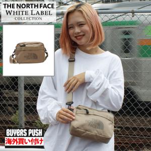 新品 ザ ノースフェイス ホワイトレーベル THE NORTH FACE WHITE LABEL NN2PP53L WL LOGO CROSS BAG S BEIGE BUYERS PUSH 999006838016 グッズ｜essense