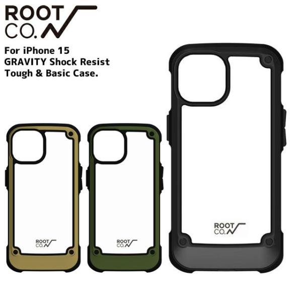 新品 ルートコー ROOT CO. GST-4351 iPhone 15 GRAVITY Shock...