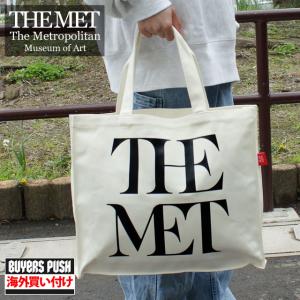 新品 メトロポリタン美術館 The Metropolitan Museum of Art Met Logo Tote Bag トートバッグ  WHITExBLACK 999006880010 グッズ｜essense