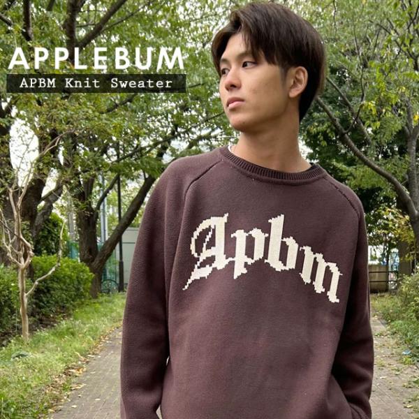【期間限定特別価格】 新品 アップルバム APPLEBUM APBM Knit Sweater ニッ...