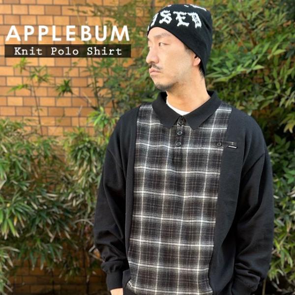 【価格見直しました】 新品 アップルバム APPLEBUM Knit Polo Shirt ニット ...
