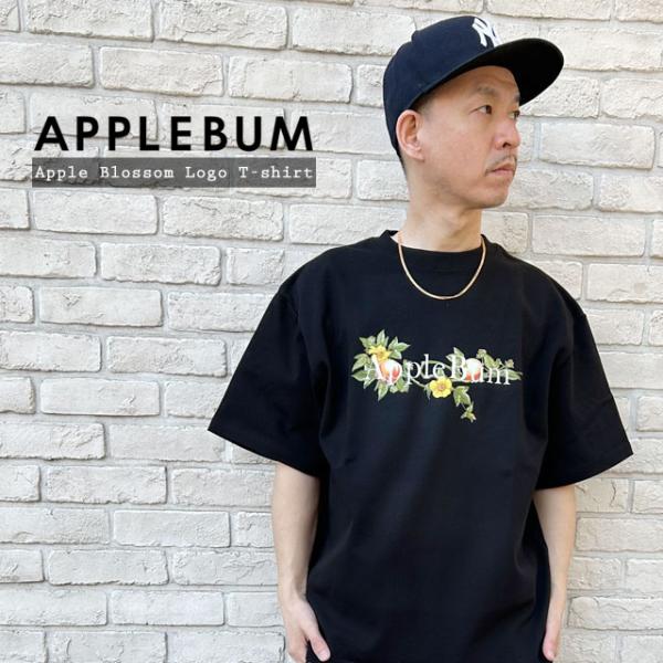 新品 アップルバム APPLEBUM Apple Blossom Logo T-shirt (12o...