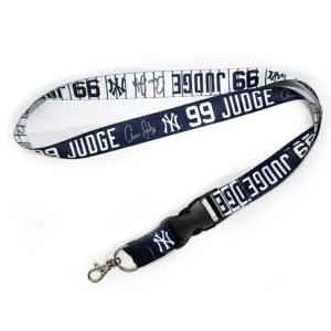 新品 ウィンクラフト WINCRAFT ff2906869 ニューヨーク ヤンキース AARON JUDGE LANYARD ランヤード NAVY ネイビー 紺 620008655017 グッズ｜essense