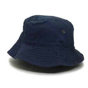 新品 ニューハッタン NEW HATTAN nht006 BLANK BUCKET HAT バケットハット 無地 NAVY ネイビー メンズ レディース ヘッドウェア｜essense