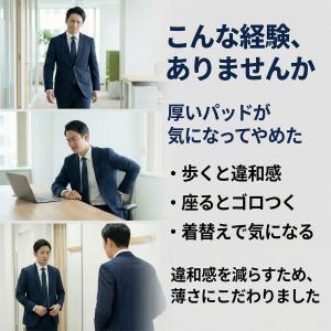 【15万枚突破!】尿漏れパンツ 吸水量20cc...の詳細画像2