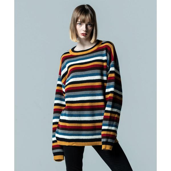 glamb グラム  Fifties Border Knit フィフティーズボーダーニット マルチボ...