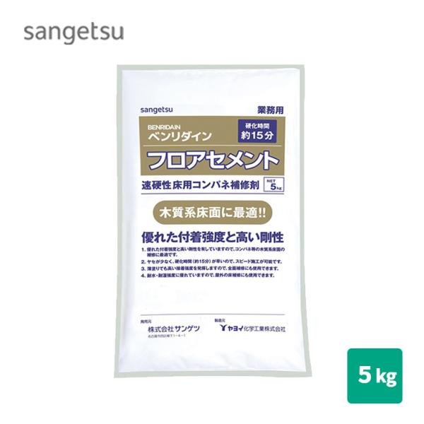 フロアセメント 5kg BB-492 BB492 サンゲツ ベンリダイン 施工可能面積：4〜5平米/...