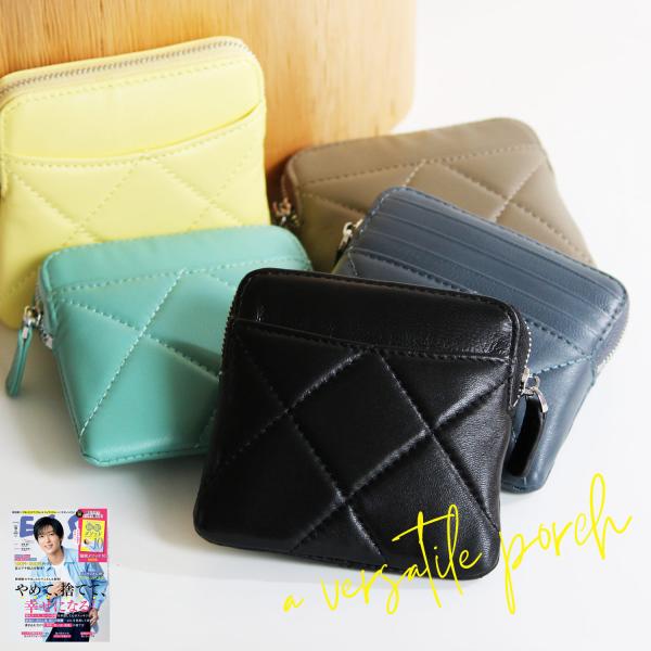 【ESSE掲載商品 表紙 Snow Man目黒蓮】財布 レディース メンズ コンパクト 羊革 本革 ...