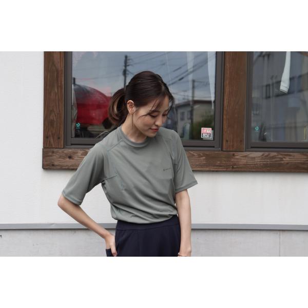 snowpeak スノーピーク Pe Power Dry S/S Tee Tシャツ ストレッチ 通気...