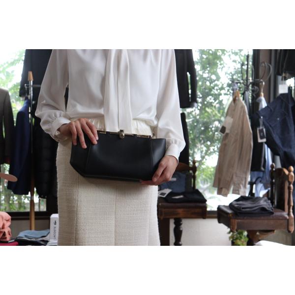 ZANCHETTI ザンケッティ AMLETO 20 アムレット 牛革 ショルダー ハンド クラッチ...