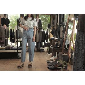 upper hights アッパーハイツ THE MISS ANKLE ミス アンクル デニム テー...