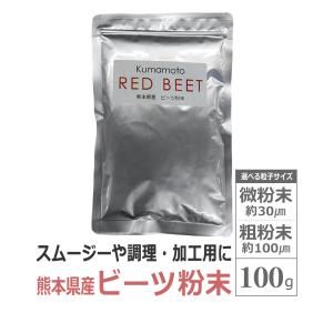 ビーツパウダー KUMAMOTO RED BEET 100g ビーツ 粉末｜esthenojikan