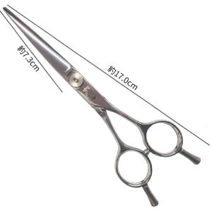 BEL scissors メガネタイプハンドル 業務用シザー BSE-02 6.0インチ ブラントカット用 スリムタイプ 業務用 美容シザー 理美容ハサミ｜esthesupply