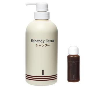 マヘンディ ヘナシャンプー ポンプ 500ml×1個の商品画像