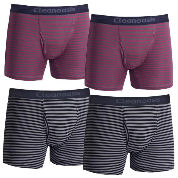 超快温あったか安心パンツ 横漏れ対応 4枚組 軽度失禁用品 メンズ 男性用 紳士用 失禁パンツ 尿失...