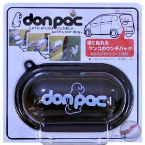 PLUSCO don-pac（ドンパック）POP ブラック〔ペット用品〕｜estim