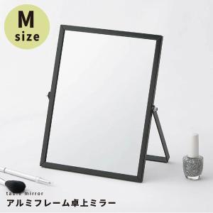 L型フレームウォールミラー(730×1030mm)(ハニーブラウン) 天然木 北欧