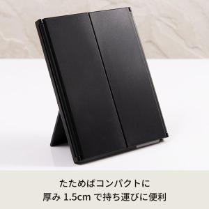 ビューティーミラー(ブラック/黒) LED/ラ...の詳細画像2