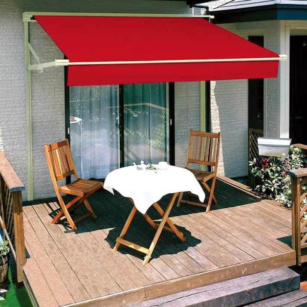 日よけ シェード オーニング オーニング庭の木かげ（ワンタッチオーニング）1.5間（間口2900mm...