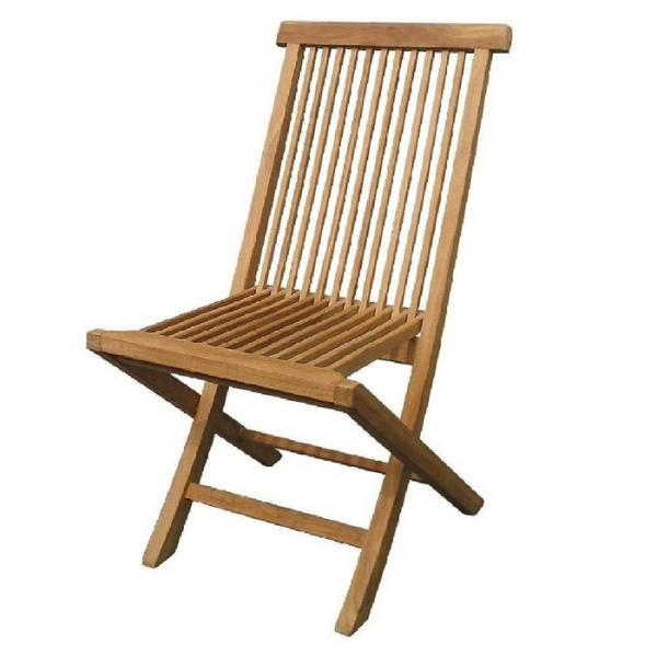 ガーデンチェア 折りたたみ椅子 木製ガーデン家具 折りたたみチェア チーク材 ベランダ椅子 完成品