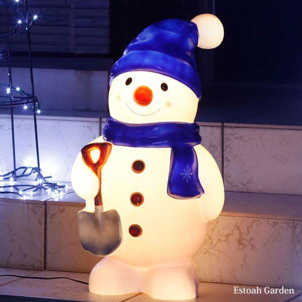 イルミネーション クリスマス LED 屋外 屋外用 置物 モチーフ 人形 雪だるま 屋外照明 イルミ...
