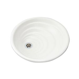 立水栓 パン ガーデンパン Diy 工具 水栓パン Hamon ホワイト 庭 ガーデニング 手洗い鉢 立水栓 水栓柱に設置 パン M0094 Otk エストアガーデン