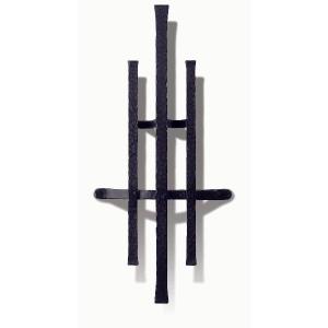 YKK AP 壁飾り 外壁 アイアン風 妻飾り 15型 ブラック 黒 シンボル