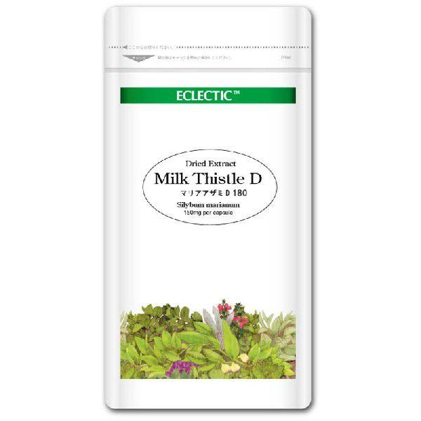 マリアアザミ D 標準化 150mg 180カプセル  Ecoパック ECLECTIC エクレクティ...