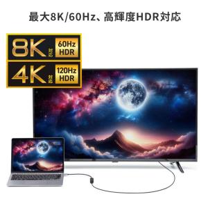 USB Type-CーHDMI変換アダプタ 4...の詳細画像4