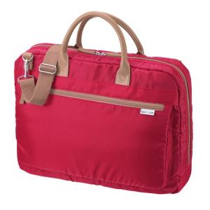 カジュアルPCバッグ 軽量 15.6型ワイドまで対応 レッド BAG-CA7R2 サンワサプライ