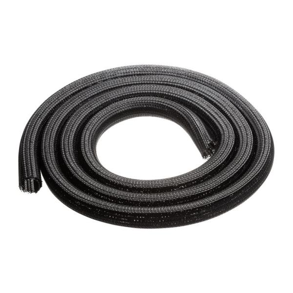 ケーブルカバー ケーブルスリーブ 編組スリーブ 黒 2m 内径19mm CA-SL19BK2 サンワ...