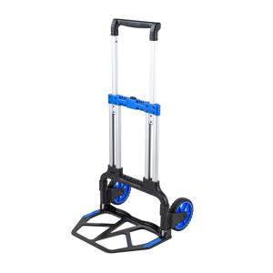 在庫限り 折りたたみ式キャリー アルミ 2輪 耐荷重125kg CART-FA10BK サンワサプライ｜イーサプライ ヤフー店