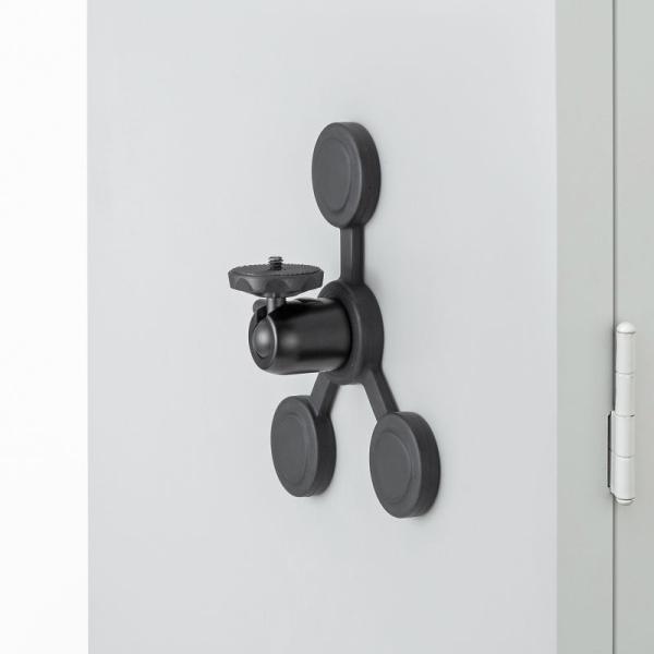 在庫限り カメラマウント マグネット カメラ固定 マグネットベース 角度調整 ボールジョイント搭載 ...