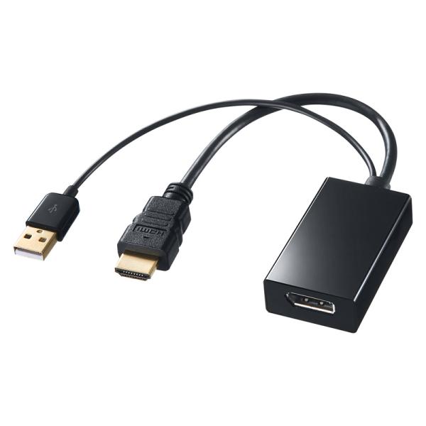 訳あり新品 DisplayPort HDMI変換アダプタ AD-DPFHD01 サンワサプライ 箱に...