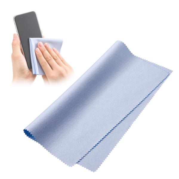訳あり新品 液晶クリーナー お掃除 画面 ディスプレイ ブルー クリーニングクロスタイプ CD-CC...