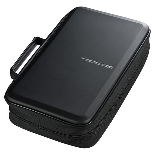 訳あり新品 ブルーレイディスク収納セミハードケース 104枚収納 ブラック 箱にキズ、汚れあり FC...