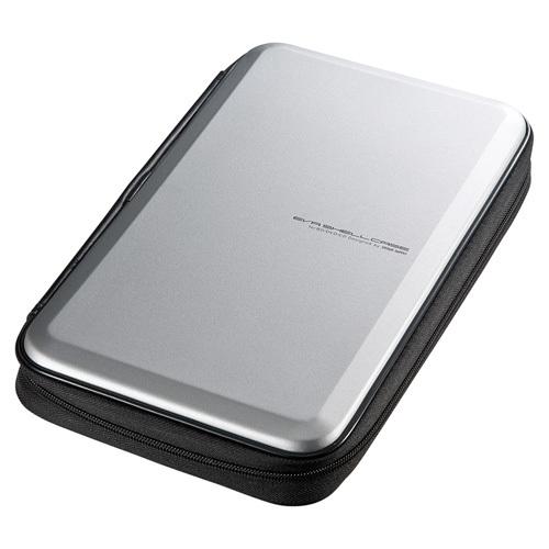 訳あり新品 ブルーレイディスク対応セミハードケース 56枚収納 シルバーFCD-WLBD56S サン...