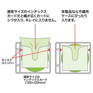 訳あり新品 不織布ケース用インデックスカード ...の詳細画像1