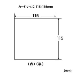 訳あり新品 不織布ケース用インデックスカード ...の詳細画像4