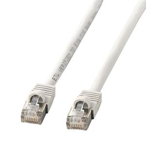 訳あり新品 LANケーブル 30m Cat 5e  STP 単線 ライトグレー KB-STP-30LN サンワサプライ 外装に傷・汚れあり｜esupply