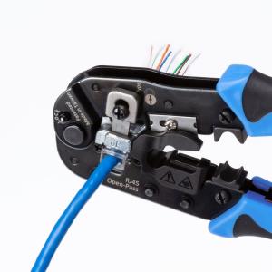訳あり新品 かしめ工具 貫通式RJ-45コネク...の詳細画像5