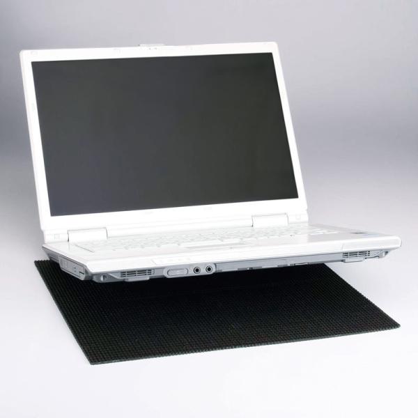 訳あり新品 耐震ノートパソコンマット 350×300mm QL-10N サンワサプライ 外装に傷・汚...
