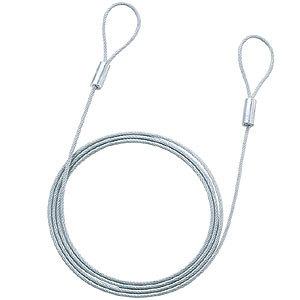 訳あり新品 eセキュリティ用ワイヤー 長さ2.0m 径3.5mm SLE-1W-2 サンワサプライ ...