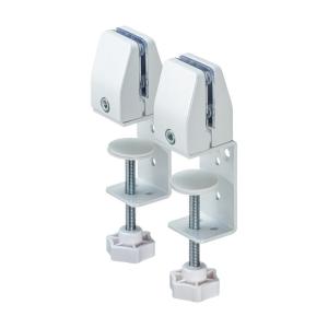 クランプ2個セット パーテーション固定用金具 転倒防止用金具 : 看板